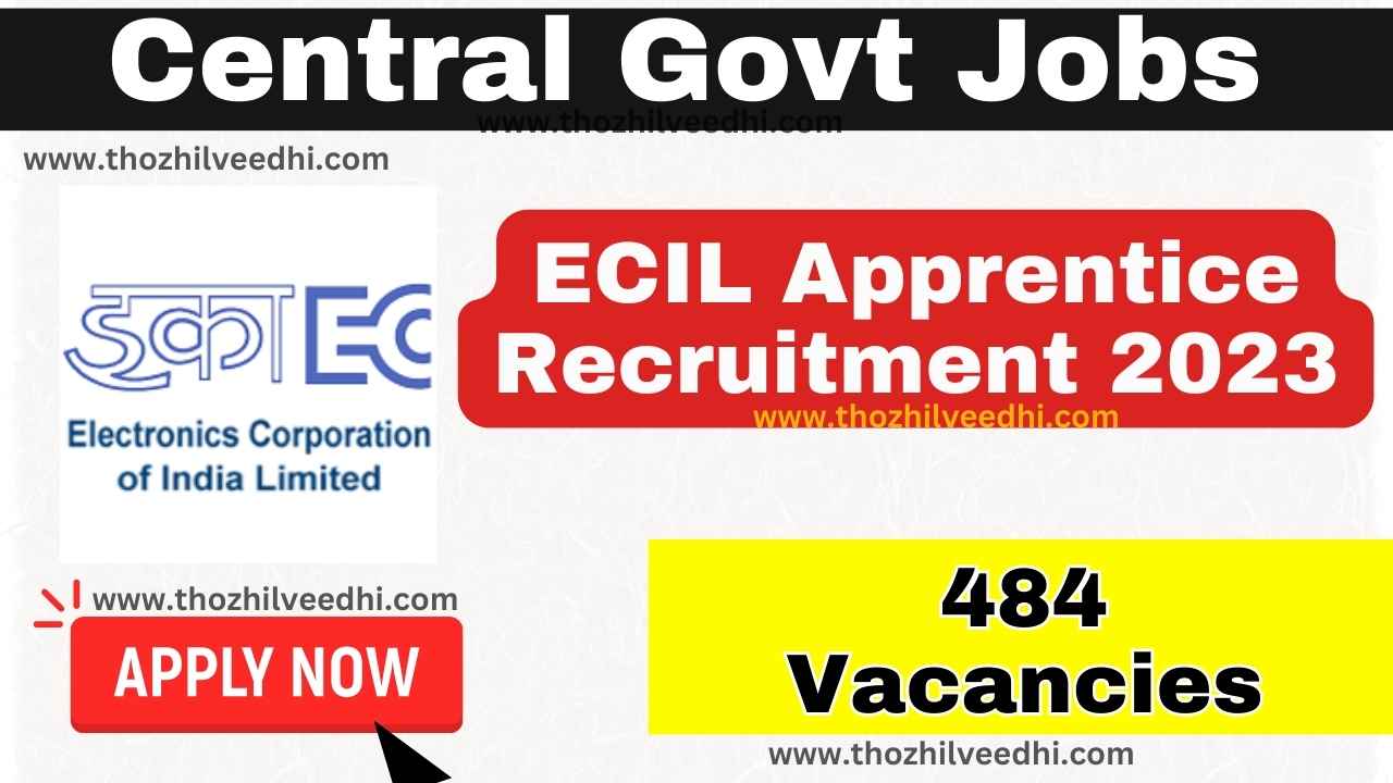 ECIL Apprentice Recruitment 2023 Apply Online For Latest 484 ITI