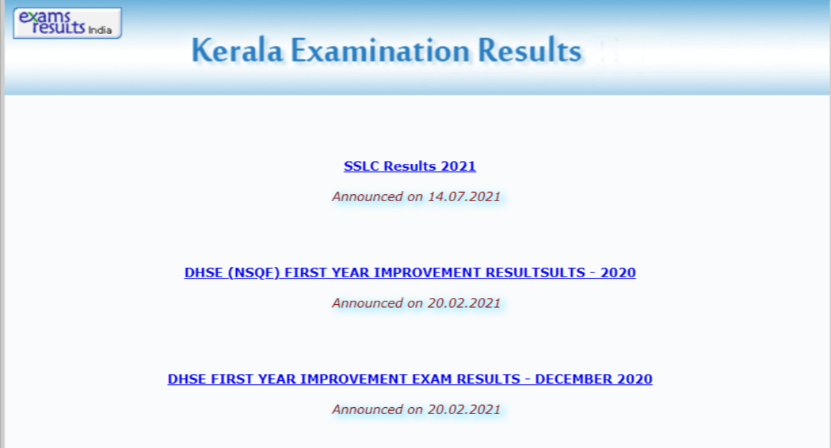 Kerala Plus Two Result 2021 | School Wise 12th Results ...