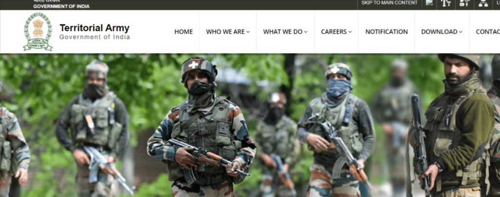 Territorial Army Recruitment 2021