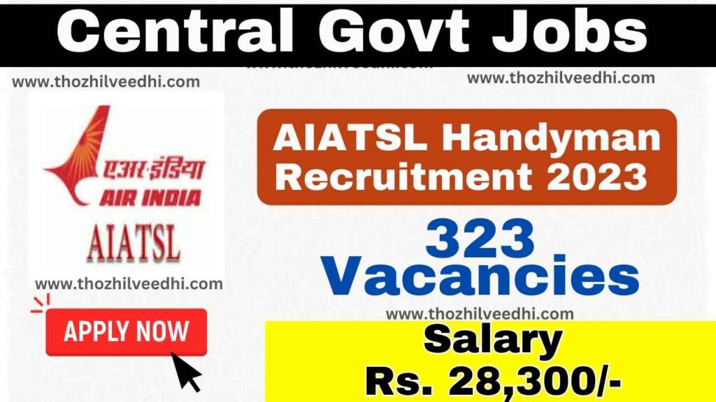 Kerala Airport Job AIASL Recruitment 2023