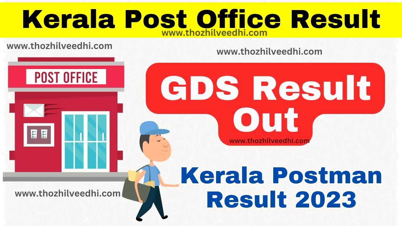 Kerala Post Office GDS Result 2023 out: How to Check and Download ...