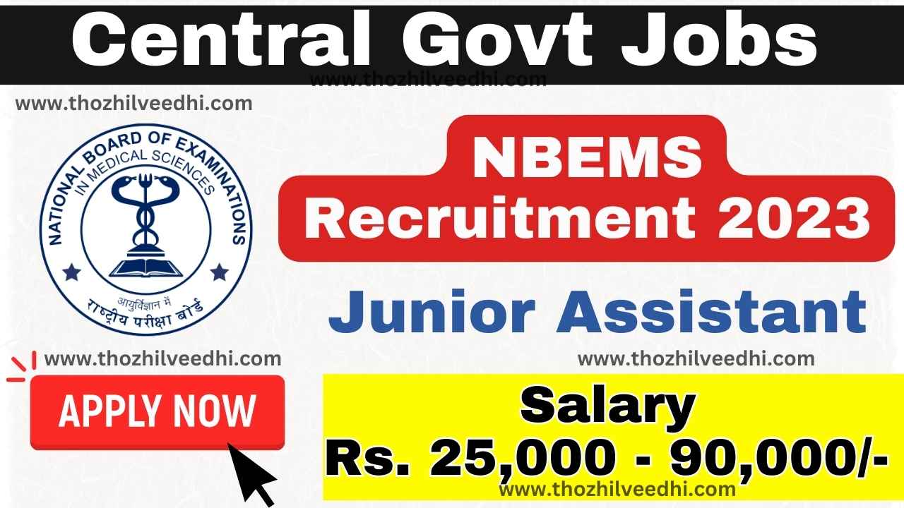 NBEMS Recruitment 2023 – Apply Online For Latest 48 Deputy Director ...